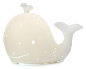 ONLI - Lampada da tavolo PORCELLANA 1xE14/6W/230V 16,2 cm balena