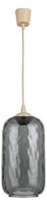 Brilagi - Lampadario LED su cavo R GLASS 1xE27/60W/230V diam. 14 cm beige/grigio fumé
