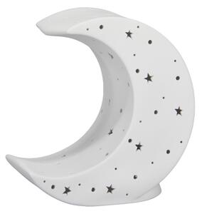 ONLI - Lampada da tavolo PORCELLANA 1xE14/6W/230V, 21 cm a forma di luna