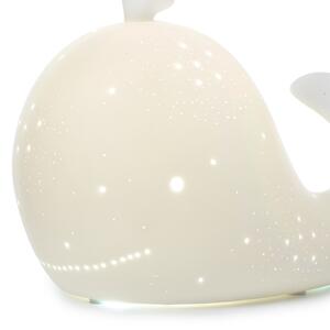 ONLI - Lampada da tavolo PORCELLANA 1xE14/6W/230V 16,2 cm balena