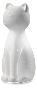 ONLI - Lampada da tavolo PORCELLANA 1xE14/6W/230V 27,2 cm gatto