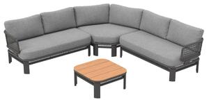 Set di mobili angolari Garden Point Ravello Corner 5 antracite