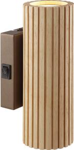 Brilliant - Lampada da parete LAKEWOOD 2xGU10/10W/230V marrone