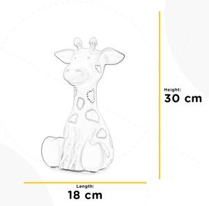 ONLI - Lampada da tavolo PORCELLANA 1xE14/6W/230V 30 cm giraffa
