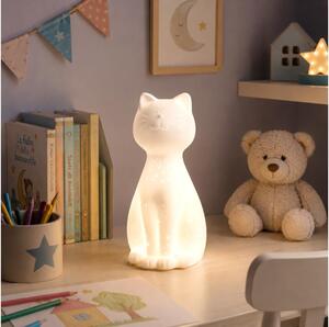 ONLI - Lampada da tavolo PORCELLANA 1xE14/6W/230V 27,2 cm gatto
