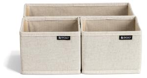 Set di organizer per cassetti in tessuto 3 pz Soft Storage – Bigso