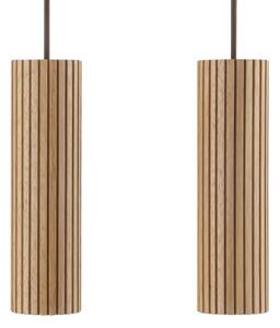 Brilliant - Lampadario a sospensione con cavo LAKEWOOD 5xGU10/10W/230V marrone