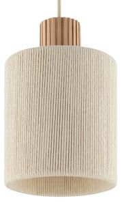 Brilliant - Lampadario su cavo ARLO, 3xE27/20W/230V, diam. 40 cm, color crema