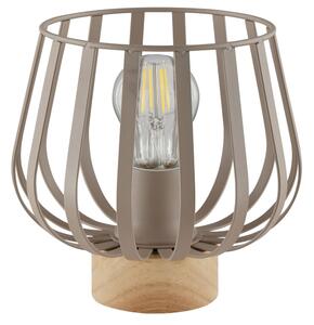 Brilliant - Lampada da tavolo NORDIC CAGE 1xE27/20W/230V beige