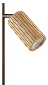 Brilliant - Lampada da tavolo LAKEWOOD 1xGU10/10W/230V marrone