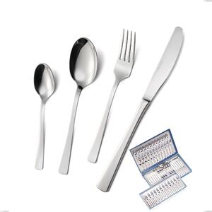Astuccio 75 pezzi doram, Acciaio inox Aisi 304 lucido, spessore 2.5 mm- posate