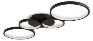 Brilagi - Plafoniera LED ECHO LED/40W/230V 4000K 32x90 cm nera