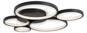 Brilagi - Plafoniera ECHO LED/60W/230V 4000K 50x57 cm nera