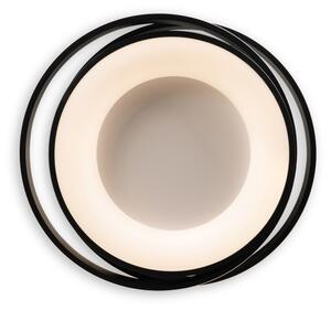 Brilagi - Plafoniera LED dimmerabile FLARE LED/84W/230V 47x51 cm nera + telecomando
