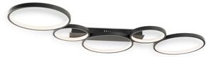 Brilagi - Plafoniera LED ECHO 60W/230V 4000K 45x110 cm nera