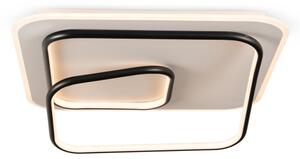 Brilagi - plafoniera dimmerabile LED FLARE LED/81W/230V 50x50 cm bianco/nero + telecomando