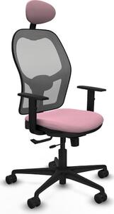Sedia da ufficio con poggiatesta Jorquera Piqueras y Crespo 1D036N1 Rosa