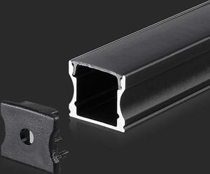 Strisce LED - Montaggio - Kit - Nero - IP20