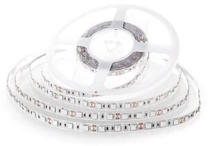 V-TAC VT-5050 Striscia LED 24V SMD5050 5M 10W/M 60LED/M 83LM/W monocolore bianco caldo 3000K IP20 - SKU 212431