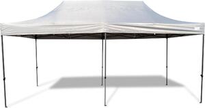 Gazebo pieghevole Grasekamp 3x6m Modena grigio struttura extra forte