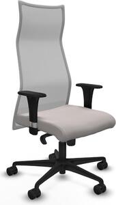 Sedia da ufficio Albacete XL, marca Piqueras y Crespo, modello B1C036N, colore bianco