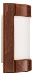 Euluna Applique Zanna di legno altezza 22 cm rustica