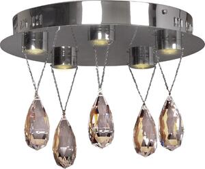 Candellux PRISMA 98-25722 lampada da soffitto in cromo