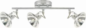 Lampada da soffitto MOON cromata 3xG9x5W in metallo, dimensioni: 17x55x11 cm, IP20, Candellux