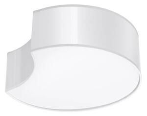 Lampada da soffitto CIRCLE 1 bianca 2xE27 15W PVC 11,5x35x32cm Sollux Lighting
