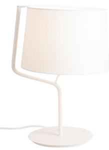Lampada da tavolo con paralume CHICAGO bianco 1xE27x20W in tessuto, dimensioni: 46x32x30 cm, IP20, Maxlight
