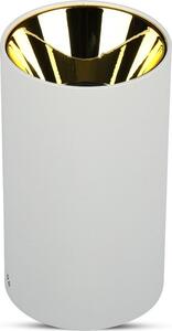 Faretto LED V-TAC - Montaggio a superficie - GU10 - IP20 - Bianco + oro