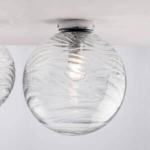 Eco-Light Plafoniera Nereide, vetro trasparente