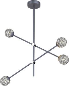 Candellux PAKSOS 4xG9 lampadario in cristallo A0032-340