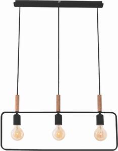 Lampada a sospensione FRAME 3X60W E27 NERO 33-73525 Candellux