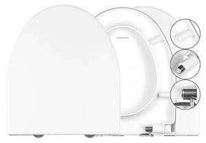 Sedile WC Ramm compatibile con Cersanit Parva (chiusura ammortizzata)