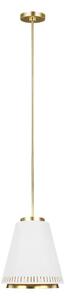 Lampada a sospensione in ottone Carter 1xE27 60W Feiss