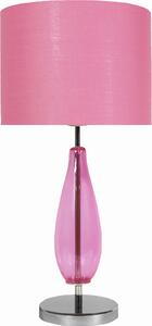 Lampada da tavolo MARRONE rosa 1xE27x60W in metallo, dimensioni: 60x30x30 cm, IP20, Candellux