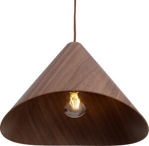Lampada a sospensione SAKURA in legno scuro di noce, 1xE27x60W, metallo, dimensioni: 180x33,5x33,5 cm, IP20, Maxlight