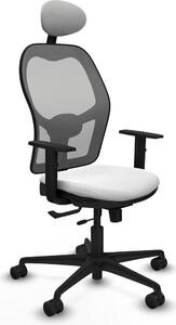 Sedia da ufficio con poggiatesta Jorquera Piqueras y Crespo 1D036N1 Bianco