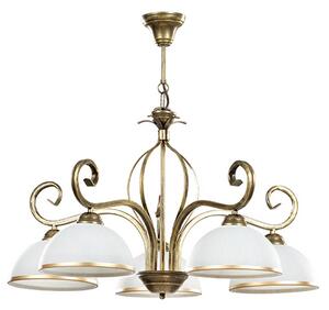 LAMPADA A SOSPENSIONE Emibig 5xE27 60W WIVARA 5 GOLD 149/5
