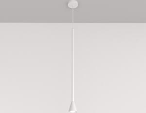 Lampada a sospensione Maytoni ARROW, bianca, metallo, GU10, dimmerabile, senza lampadina
