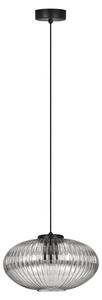 Lampada a sospensione ARCO nera 1xE27x20W in vetro, dimensioni: 90x30x30 cm, IP20, Kaja