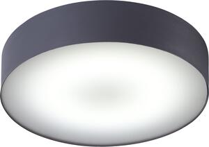Plafoniera LED rotonda ARENA grigio grafite e bianco 18W, luce bianca neutra 1600 lm, materiale plastico, dimensioni: 9 x 40,5 x 40,5 cm, IP20, Nowodvorski Lighting