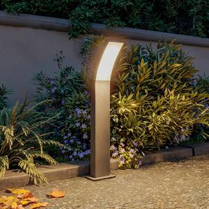 Philips Lampione a LED Splay UE, 60 cm, antracite, IP44, Nero, Alluminio