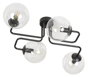 LAMPADA DA SOFFITTO Emibig 4xE14 40W BRENDI 4 PZ/TRASPARENTE 831/4