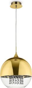Lampada a sospensione Maytoni FERMI in vetro e ottone, LED dimmerabile, E27, 60 W, 30 cm