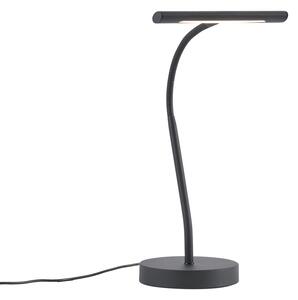 Lampada da tavolo Art Déco nera con LED incl. - Tableau