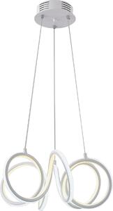 Lampada a sospensione LED EMILLY bianca 142 W, bianco neutro, 9940 lm, metallo, dimensioni: 100 x 50 x 50 cm, IP20, Kaja