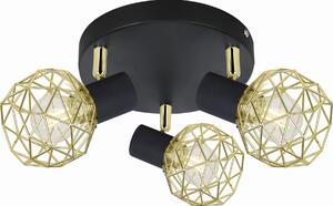 Candellux ACROBAT lampada da soffitto 98-66466 nero