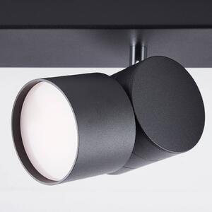 AEG Twine spot LED da soffitto, nero, 4 luci